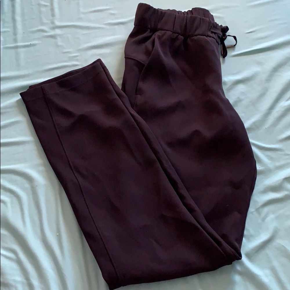 Lululemon on the fly woven full length pants